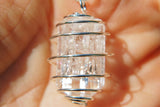 xPerfect Pendant™ Danburite Crystal Pendant + 26" 925 Chain SYN 12 [Facet-Grade]