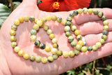 Premium CHARGED Serpentine Crystal 8mm Bead Bracelet Stretchy ENERGY REIKI