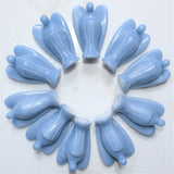 CHARGED Angelite Crystal Hand-Carved Angel Peaceful Energy! by ZENERGY GEMS