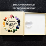 CHARGED Angelite Crystal Hand-Carved Angel Peaceful Energy! by ZENERGY GEMS